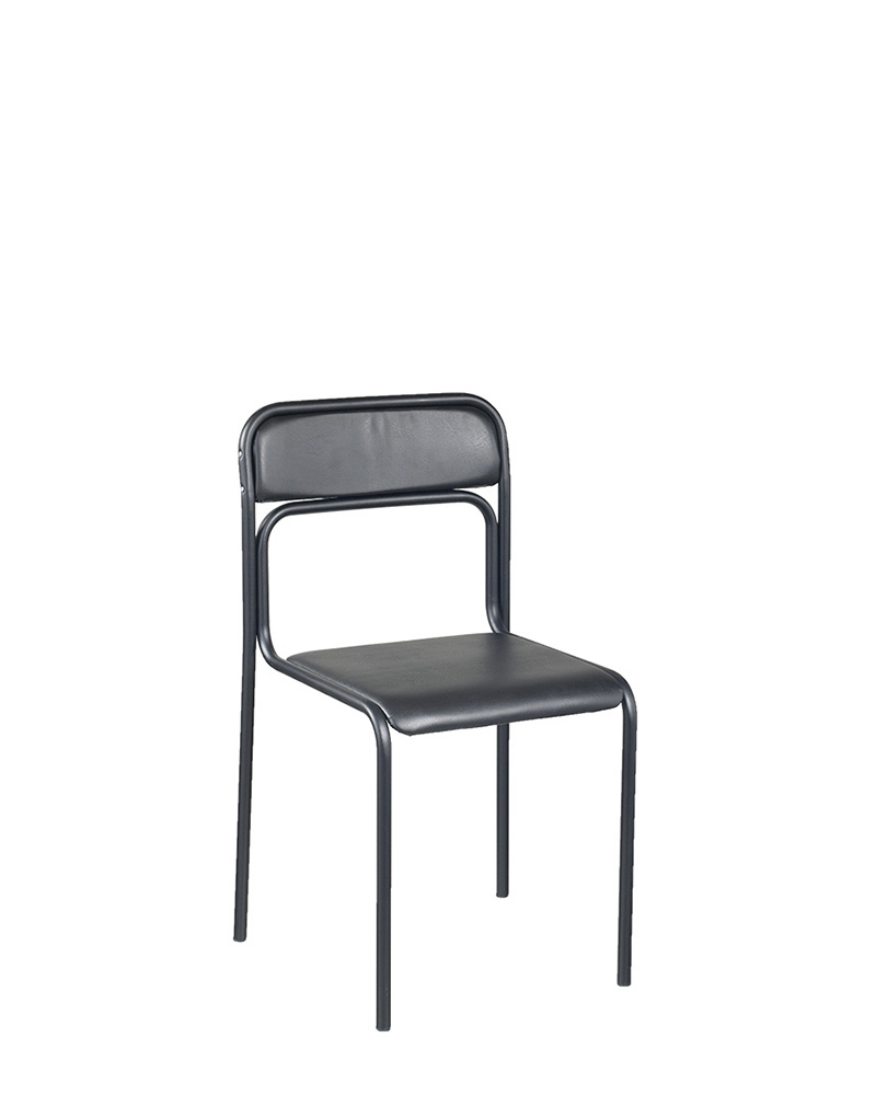 Стілець офісний NOWY STYL ASCONA BLACK V-CERATA шкірозамінник